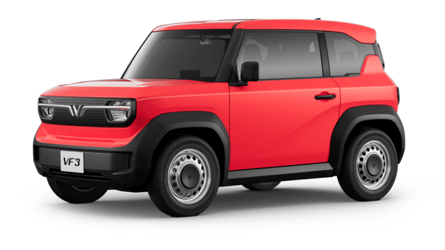 Autobrvt.com - 0934195680 - Vinfast Auto Bà Rịa - VF3 - Màu xe Crimson Red