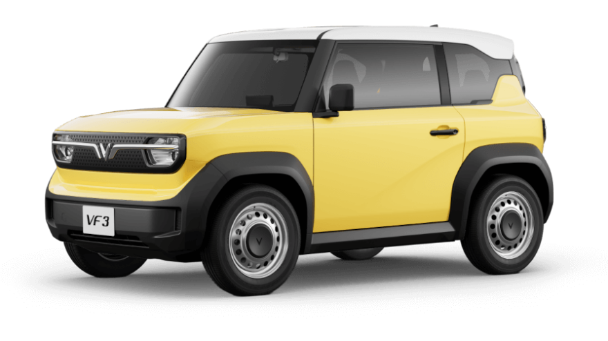 Autobrvt.com - 0934195680 - Vinfast Auto Bà Rịa - VF3 - Màu xe Summer Yellow